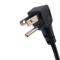 Plugue de ângulo NEMA 5-15P para IEC C13 Lock Connector PC Cabo de alimentação